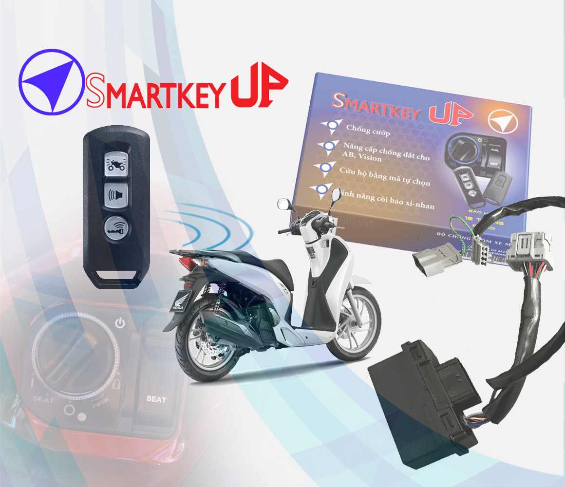 Bộ Nâng Cấp Chống Cướp Smartkey Xe Honda AB SH VARIO VISION PCX HYPERION  lắp như zin  dochoixemay  Lazadavn